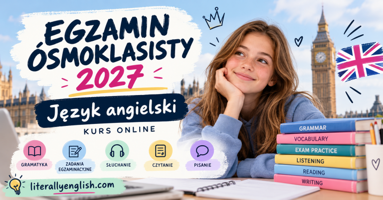 Egzamin ósmoklasisty z angielskiego 2027 – kurs przygotowawczy
